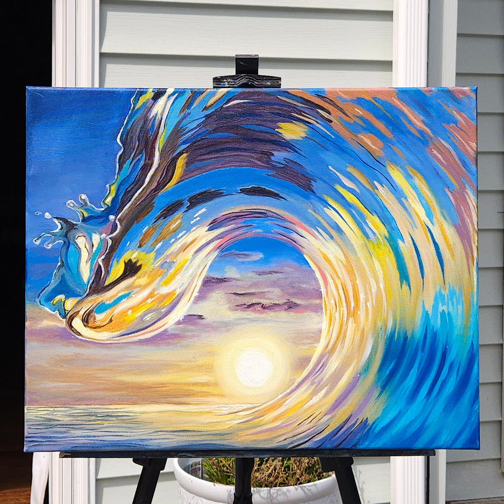 "Sunset Wave"